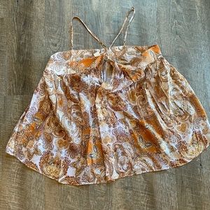 H&M Paisley Tank Top Blouse, NWT